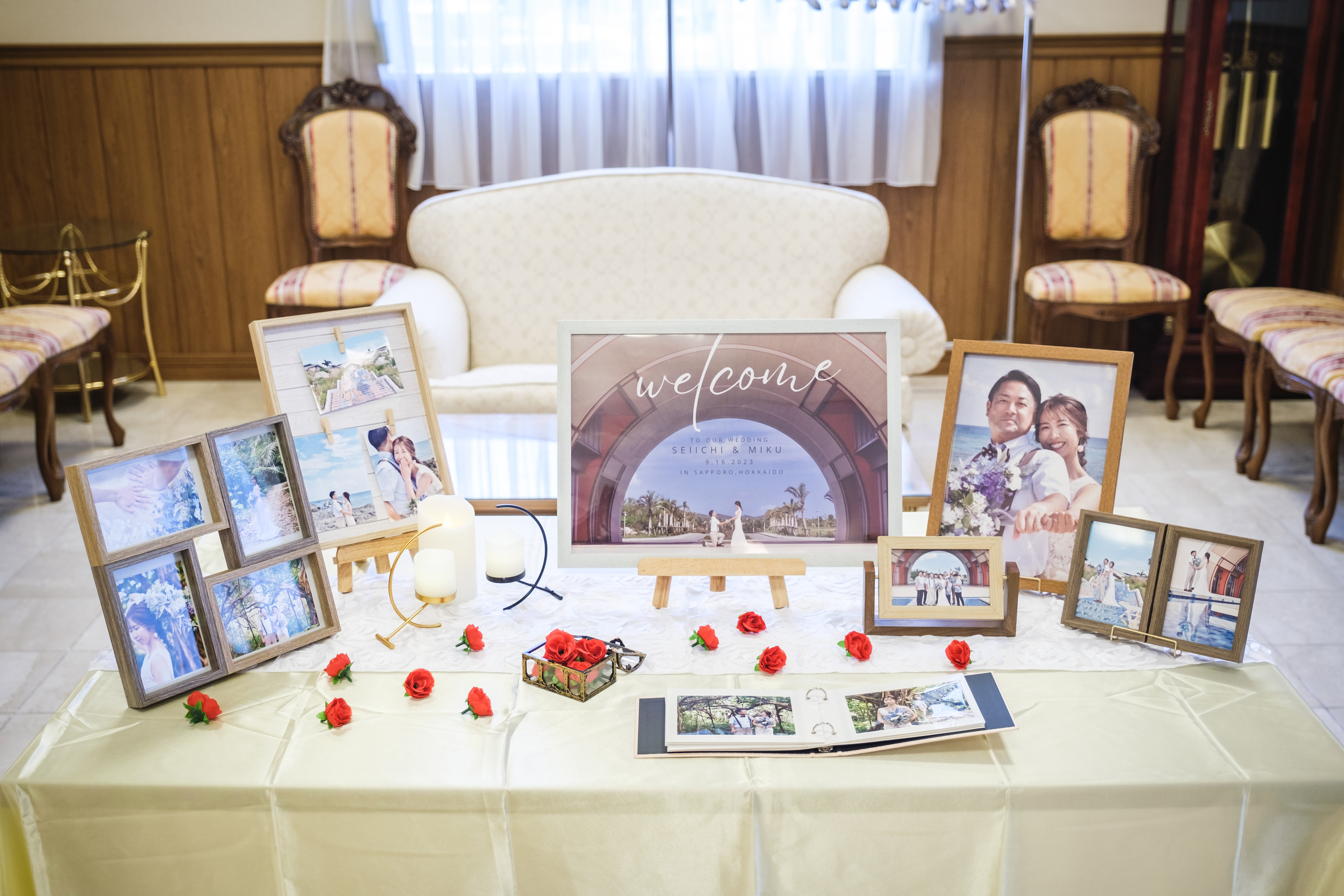 【ウェディングレポート】2023.9月　秋の札幌ブランバーチ・チャペルでのリゾートウェディング♪